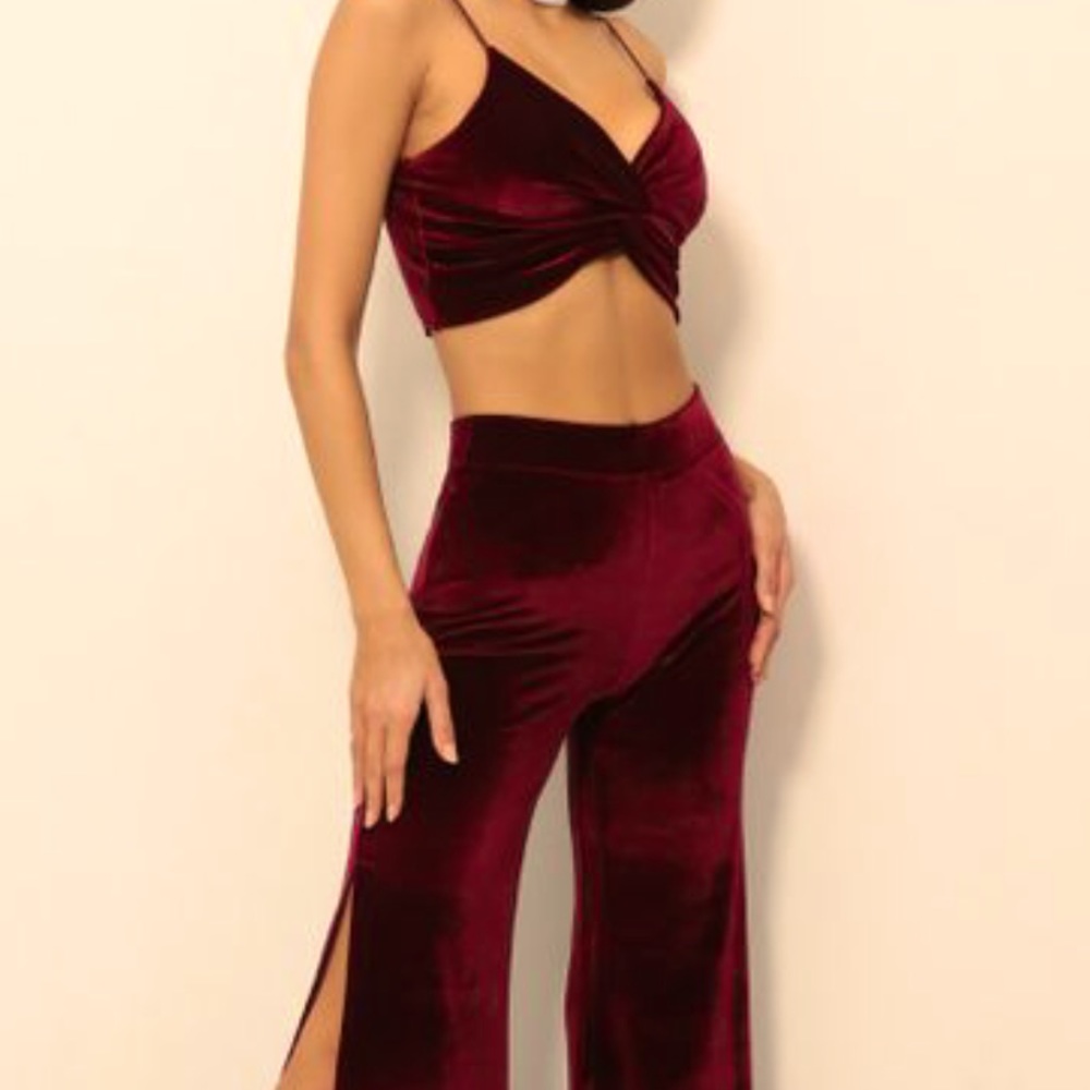 Lucy in the Sky matching velvet set